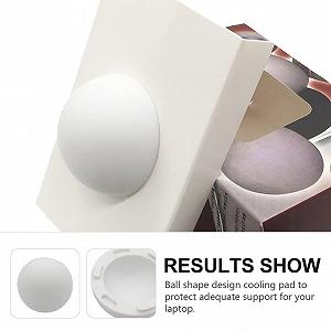 Підставка для ноутбука GALPADA 4 шт., кулькова форма, силіконові ніжки для ноутбука, охолоджуюча synthetic.ua - Фото 1