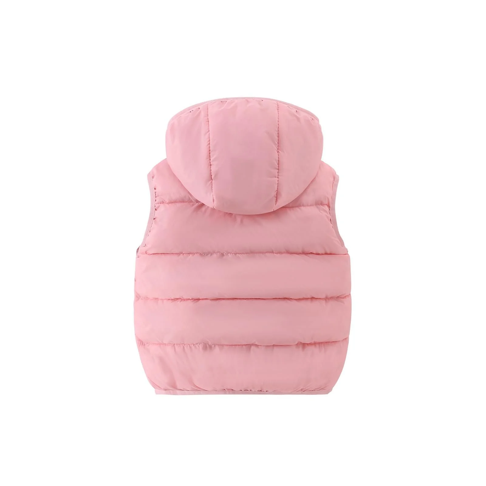 Детское зимнее пальто съемный для девочек утепляющий флисовый жилет как уличная куртка, фото №2