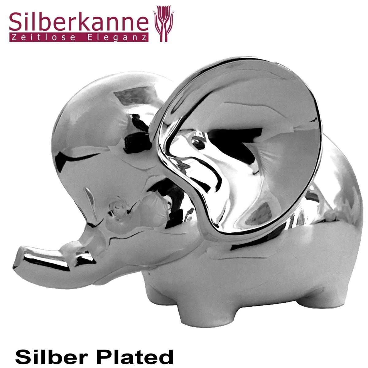 Скарбничка SILBERKANNE Elephant Premium Silver Plated Silver, фото №2