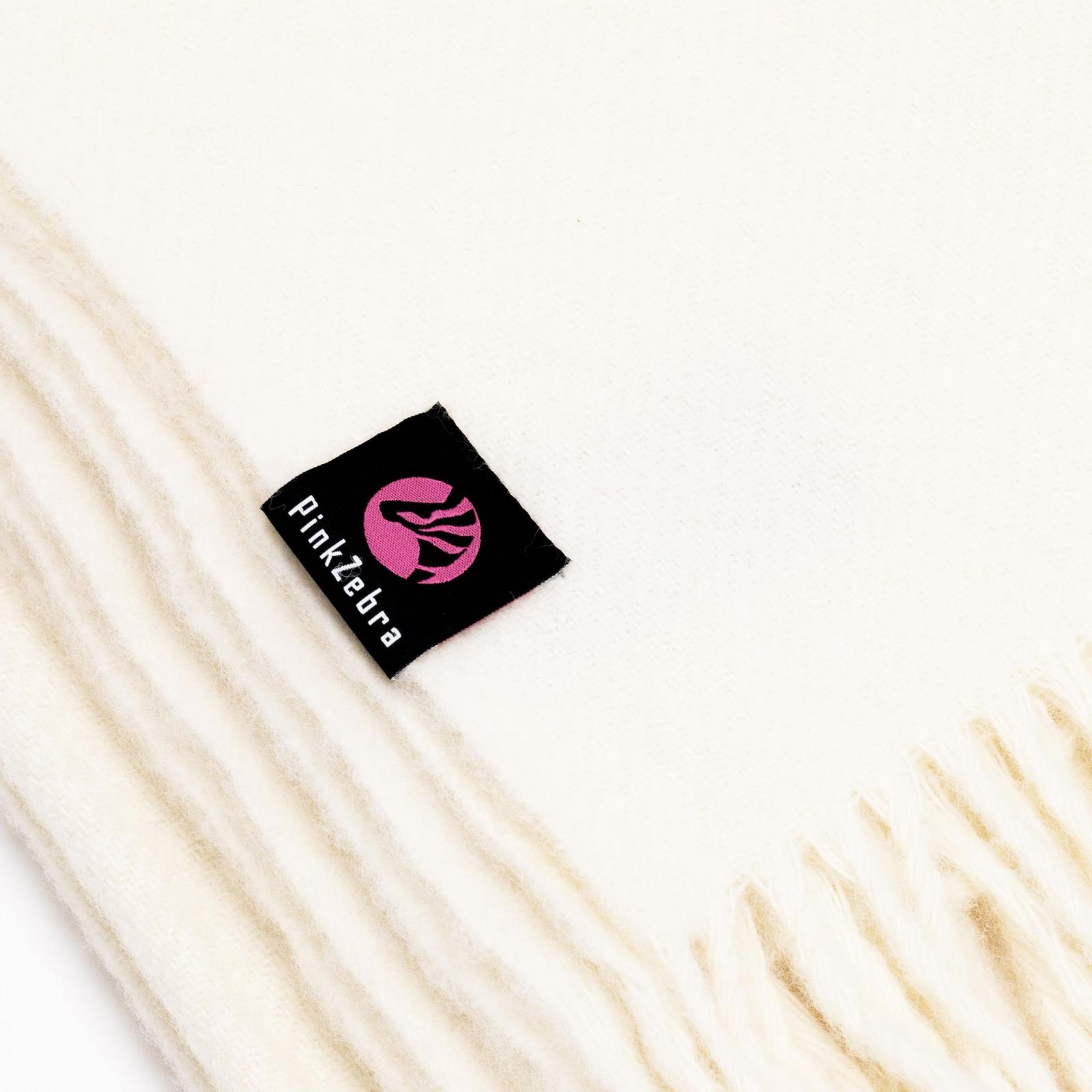 Плед з мериносової вовни PinkZebra Дуже теплий 100% Чиста новозеландська вовна, Білий, фото №5 Плед з мериносової вовни PinkZebra Дуже теплий 100% Чиста новозеландська вовна, Білий, фото №5