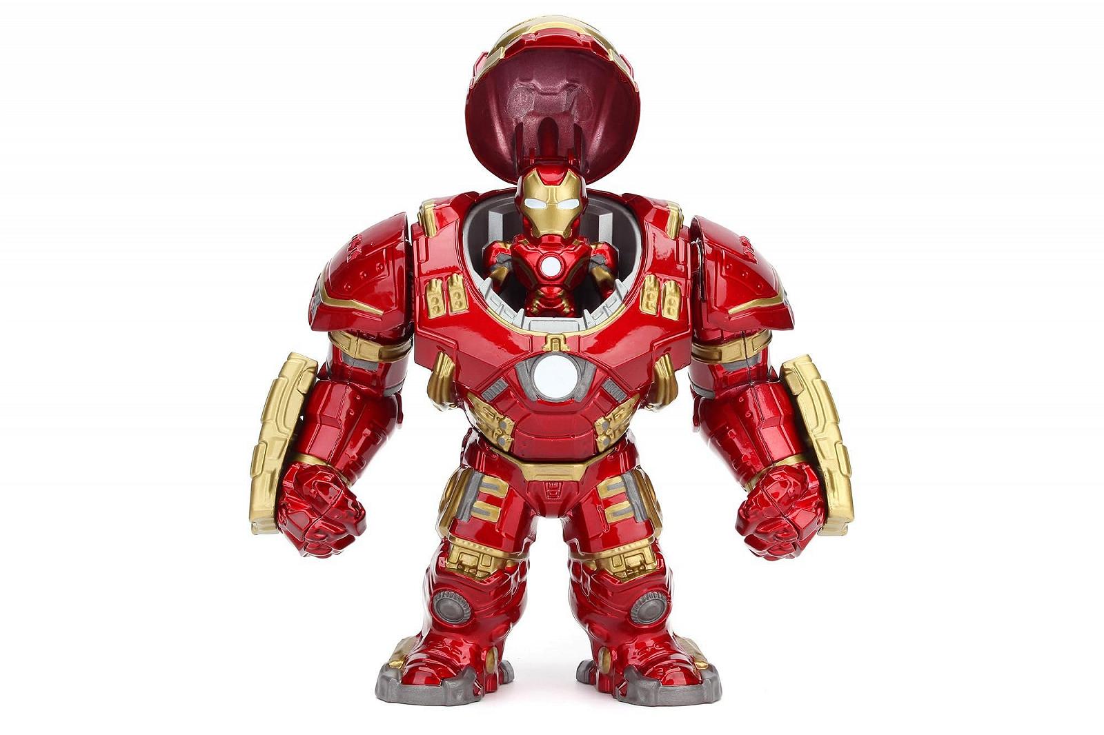 Фигурки Hulkbuster & Ironman Marvel Jada Toys, 16.5 см + 6 см, фото №2