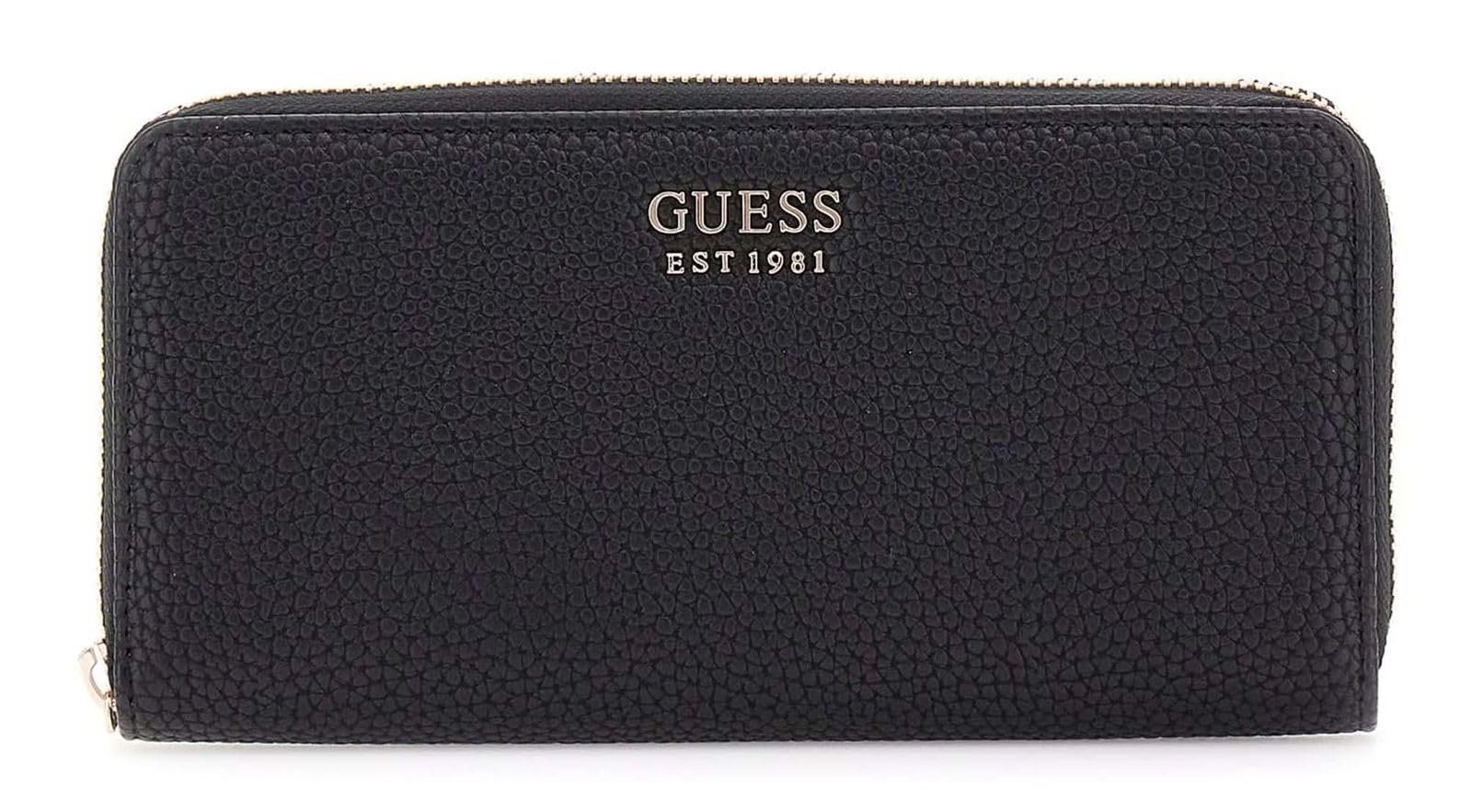 Гаманець GUESS Brenton SLG Zip Around L Чорний, фото №1