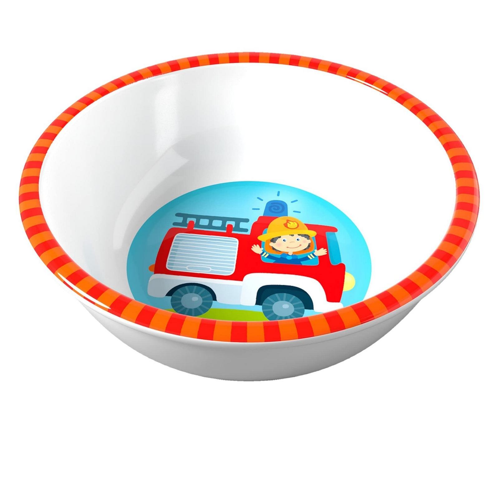 Набор детской посуды Haba Melamine Fire Brigade: тарелка, чашка, миска, фото №3 Набор детской посуды Haba Melamine Fire Brigade: тарелка, чашка, миска, фото №3