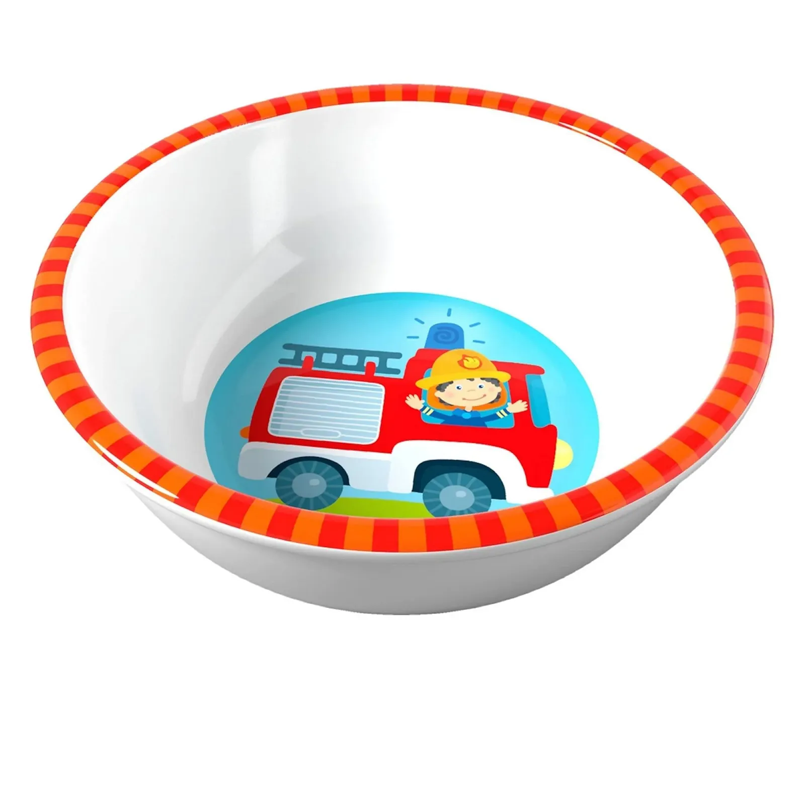 Набір дитячого посуду Haba Melamine Fire Brigade: тарілка, чашка, миска, фото №3 Набір дитячого посуду Haba Melamine Fire Brigade: тарілка, чашка, миска, фото №3
