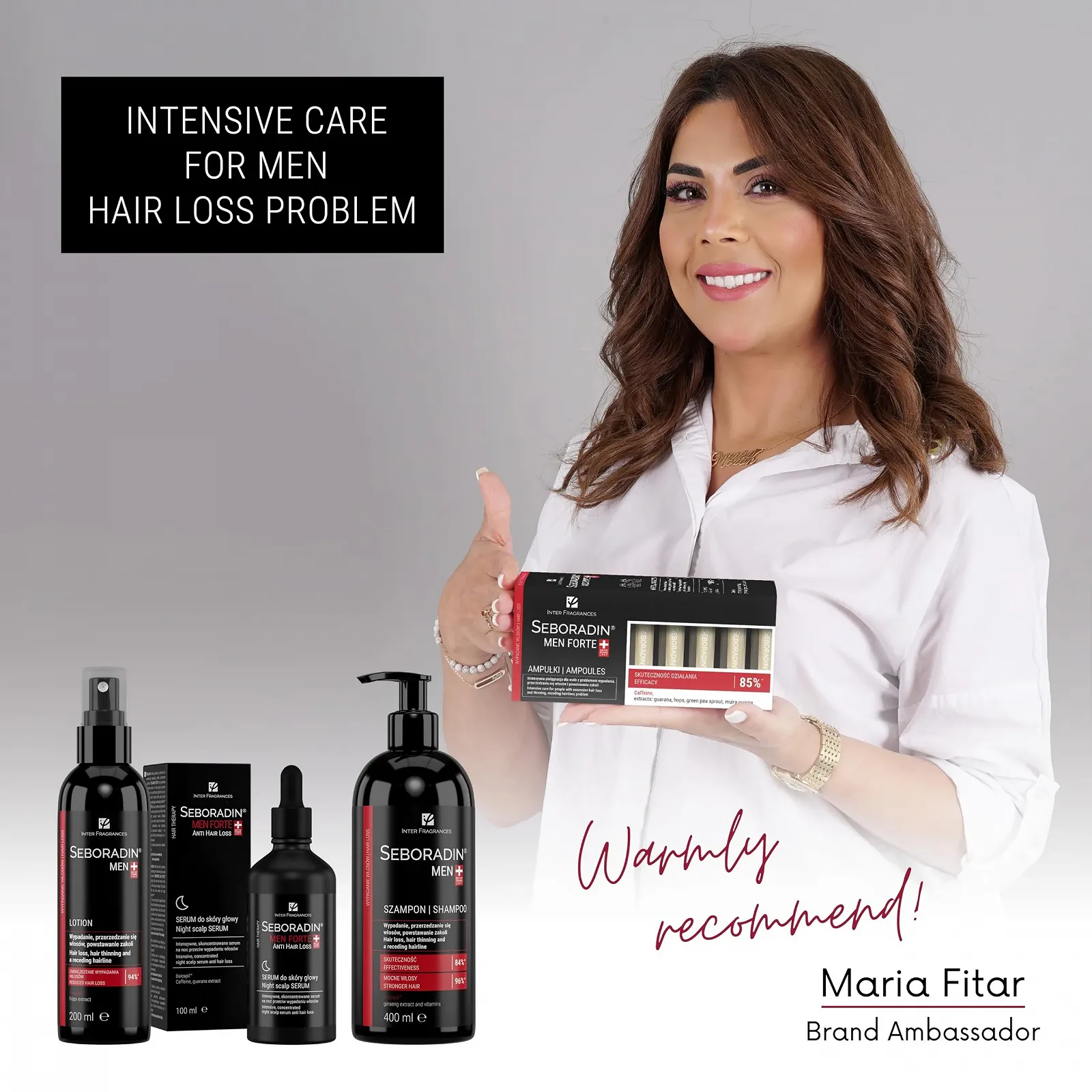 Сироватка Seboradin Forte Від випадіння волосся Нічна для чоловіків 100 мл, фото №2