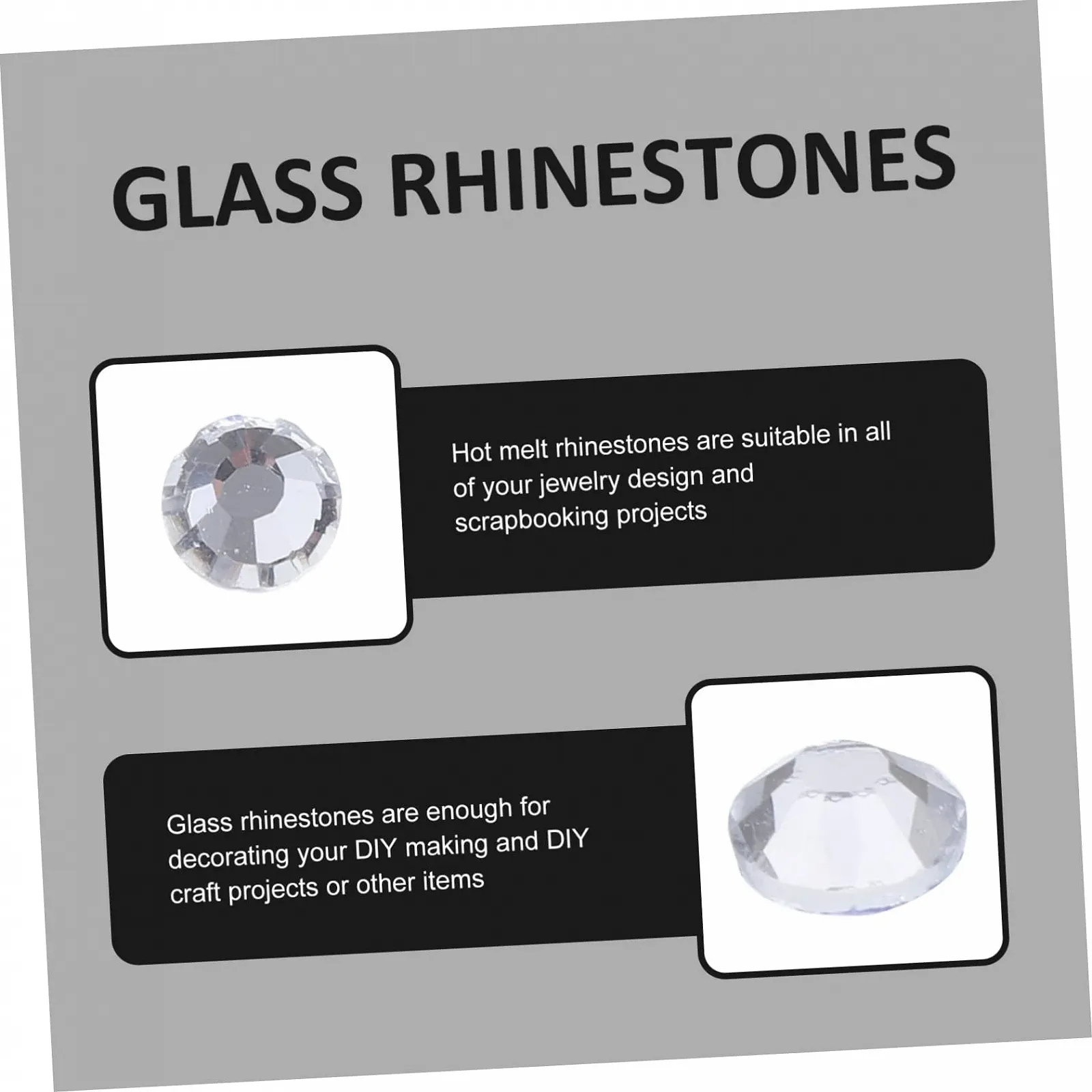 Стрази Healeved Hotfix з плоскою задньою стінкою 14400 шт., фото №8