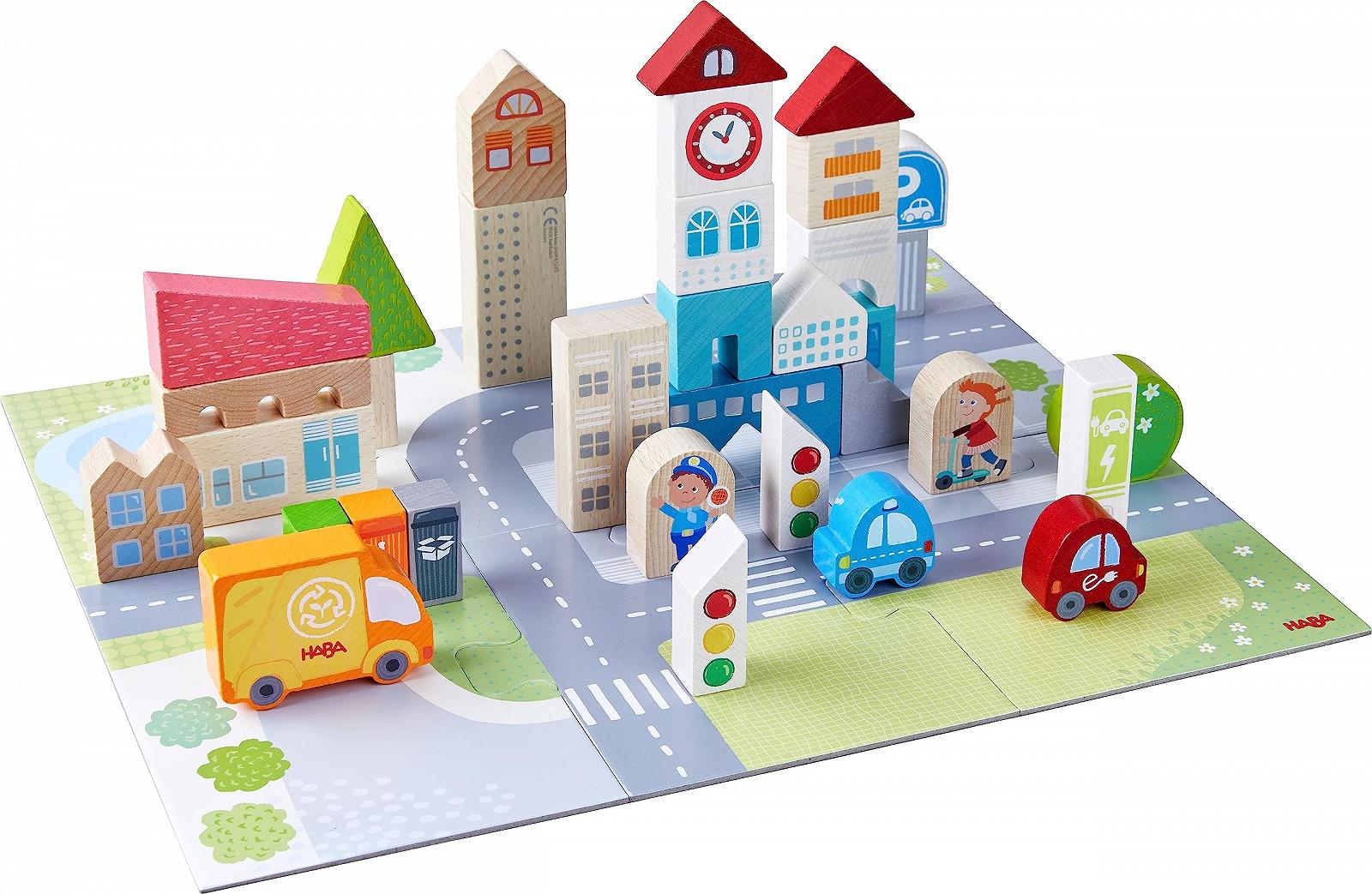 Пазл HABA Spielwelt City Life деревянный, фото №2 Пазл HABA Spielwelt City Life деревянный, фото №2