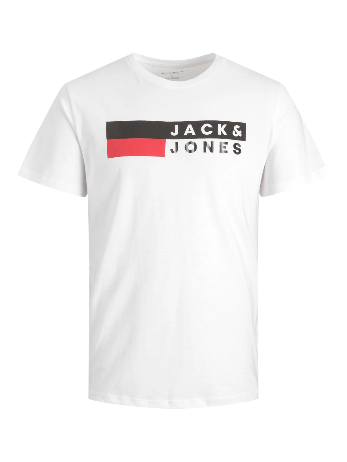 Футболка Jack & Jones LOGO TEE SS O-NECK NOOS 12151955 Белый M, фото №5