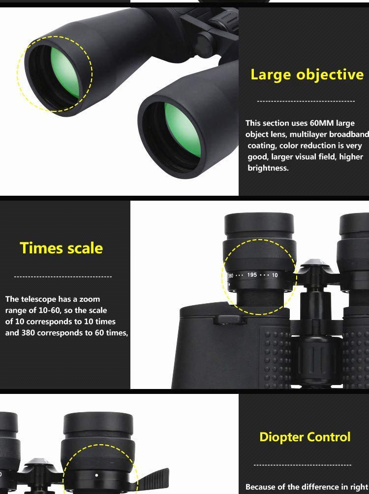 Бінокль Zoom High Magnification Long Range 10-380x100 HD Professiona, фото №7