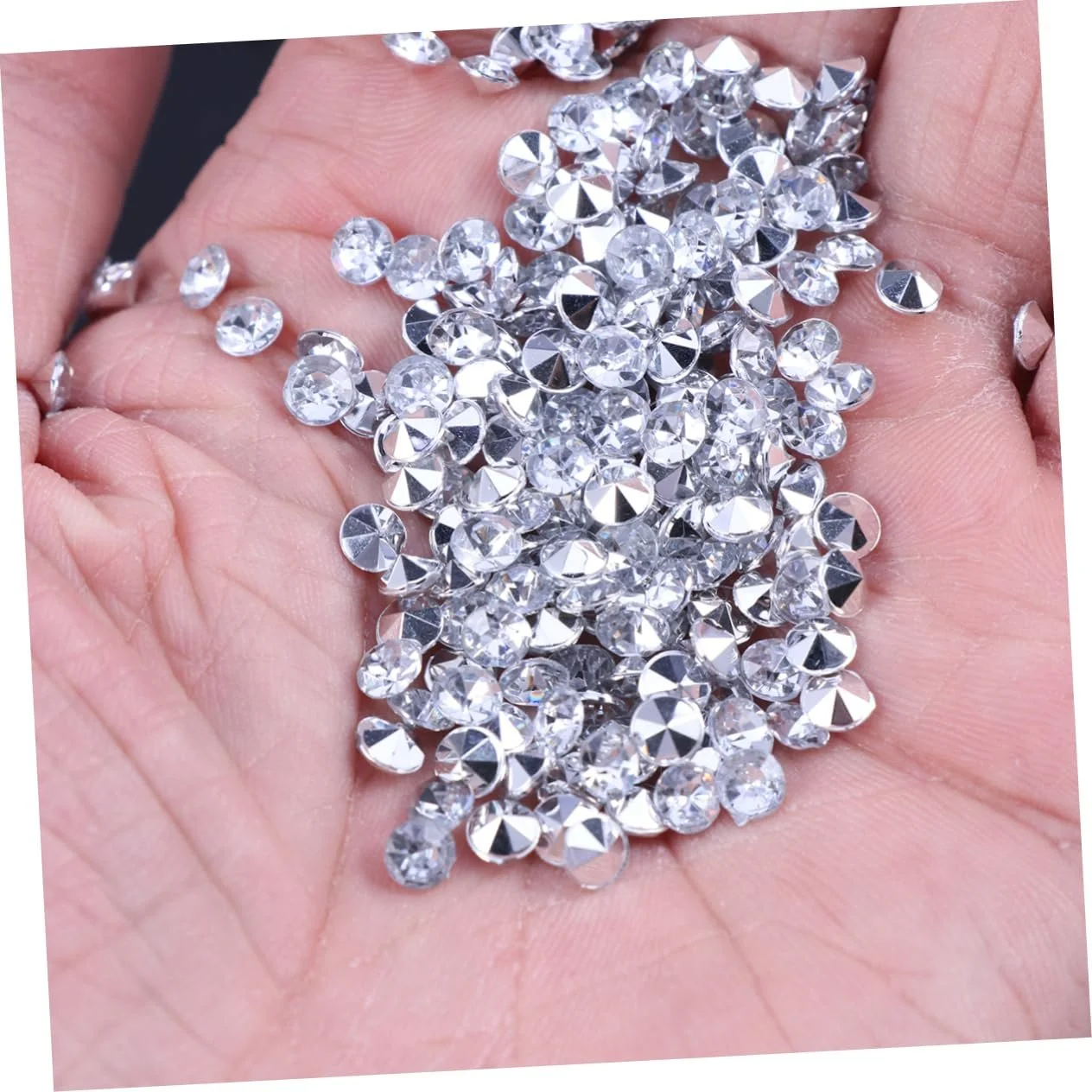 Акриловые кристаллы Прозрачный 1000 шт., фото №4