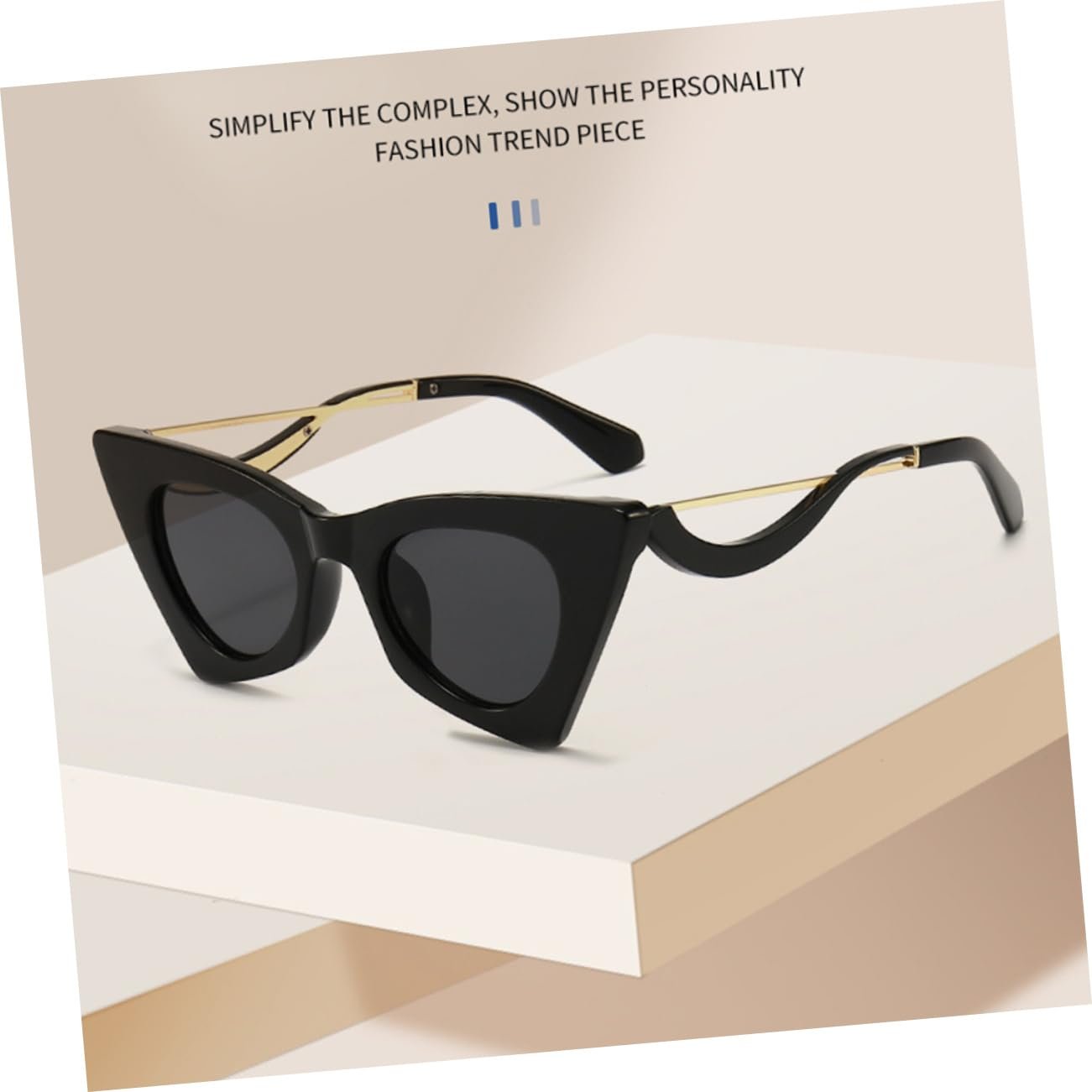 Сонцезахисні окуляри PACKOVE PC, чорний, фото №5