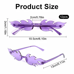 Сонцезахисні окуляри GOSHIES Flames Вогняна форма synthetic.ua - Фото 1