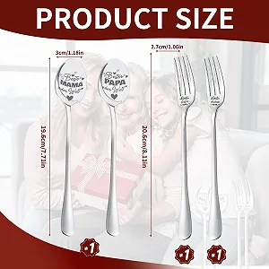 Ложка кофейная с гравировкой Нержавеющая сталь synthetic.ua - Фото 1