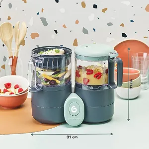 Блендер-пароварка Babymoov Nutribaby One / 4-в-1 / 2 л ціна на synthetic.ua - Фото 1 Блендер-пароварка Babymoov Nutribaby One / 4-в-1 / 2 л synthetic.ua - Фото 1