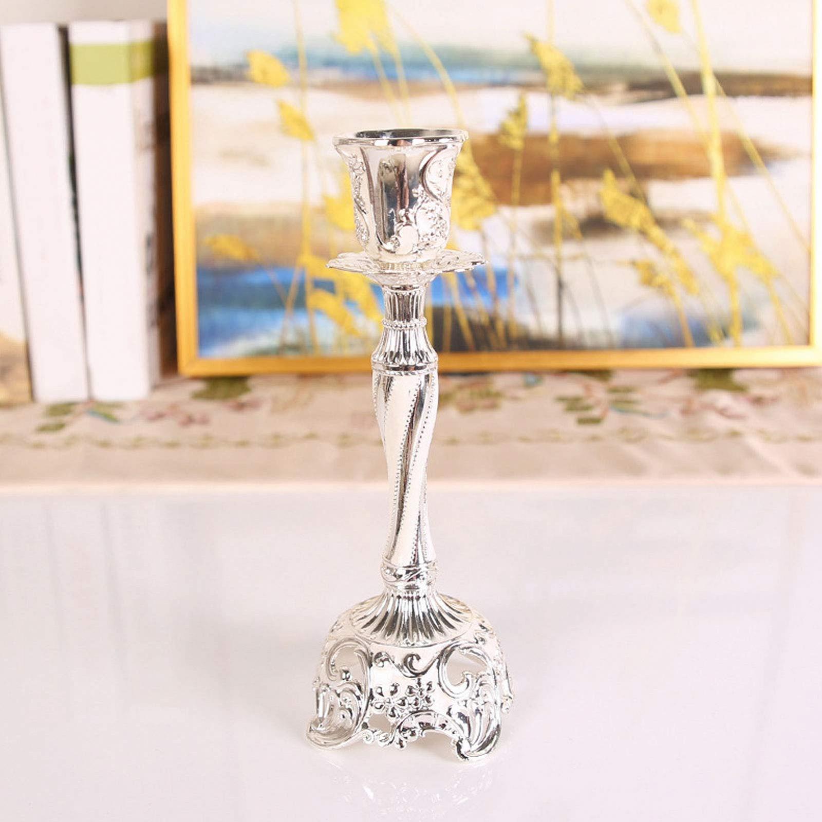 Свечник Vintage Hurricane Candle Holder 18.6 см Свечник Серебристый, фото №5