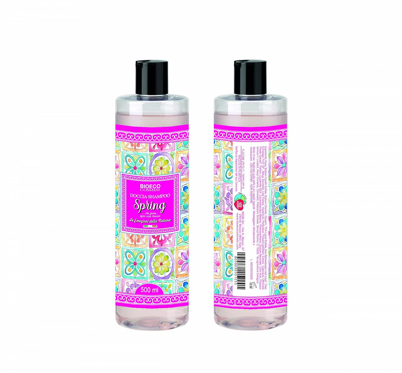 Шампунь-гель для душа Bioeco Spring Натуральный аромат 500 мл, фото №1 Шампунь-гель для душа Bioeco Spring Натуральный аромат 500 мл, фото №1
