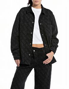Джинсова куртка Replay довга жіноча з Comfort Denim - Фото 1