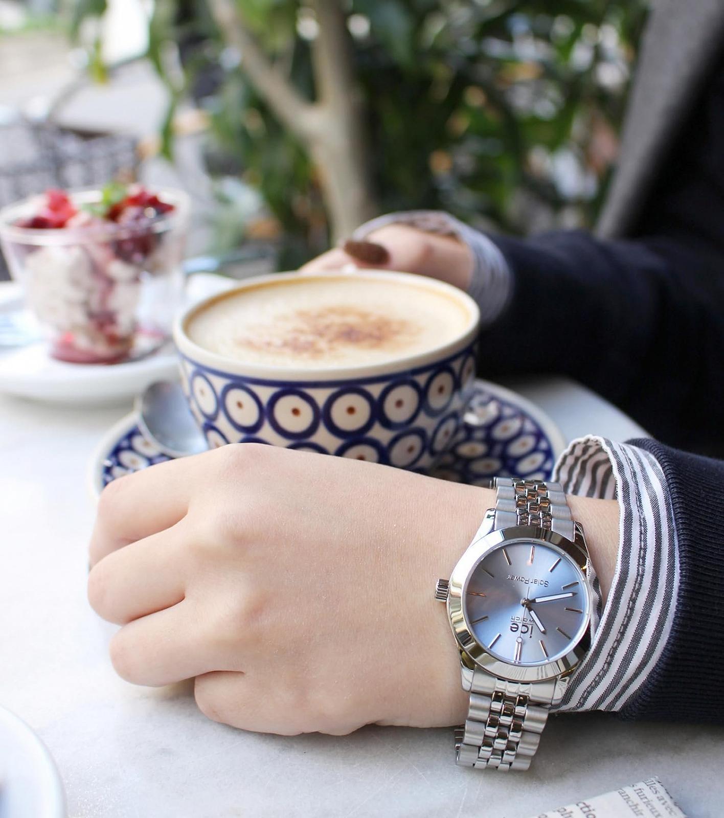 Годинник Ice-Watch ICE Steel Solar Жіночий з металевим ремінцем Small, фото №2