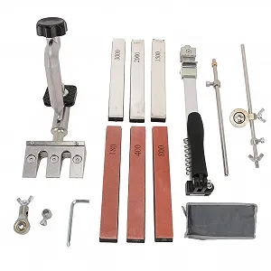 Точилка для ножей с фиксированным углом 180 to 3000 Grit Sintered Corundum Whetstone поворотная стальная (Style B) - Фото 1