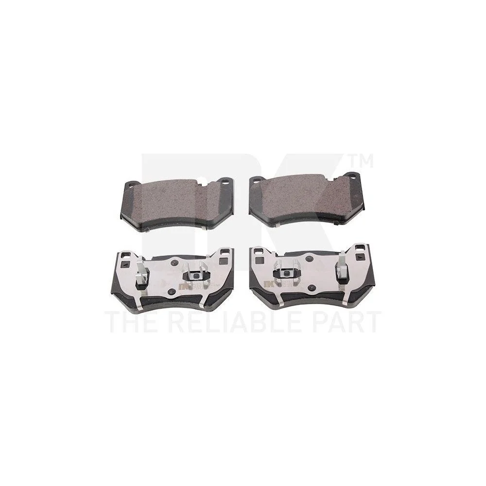 Комплект гальмівних колодок, дискове гальмо NK 2247162 для AUDI, передній міст, фото №1