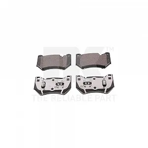 Комплект гальмівних колодок, дискове гальмо NK 2247162 для AUDI, передній міст - Фото 1