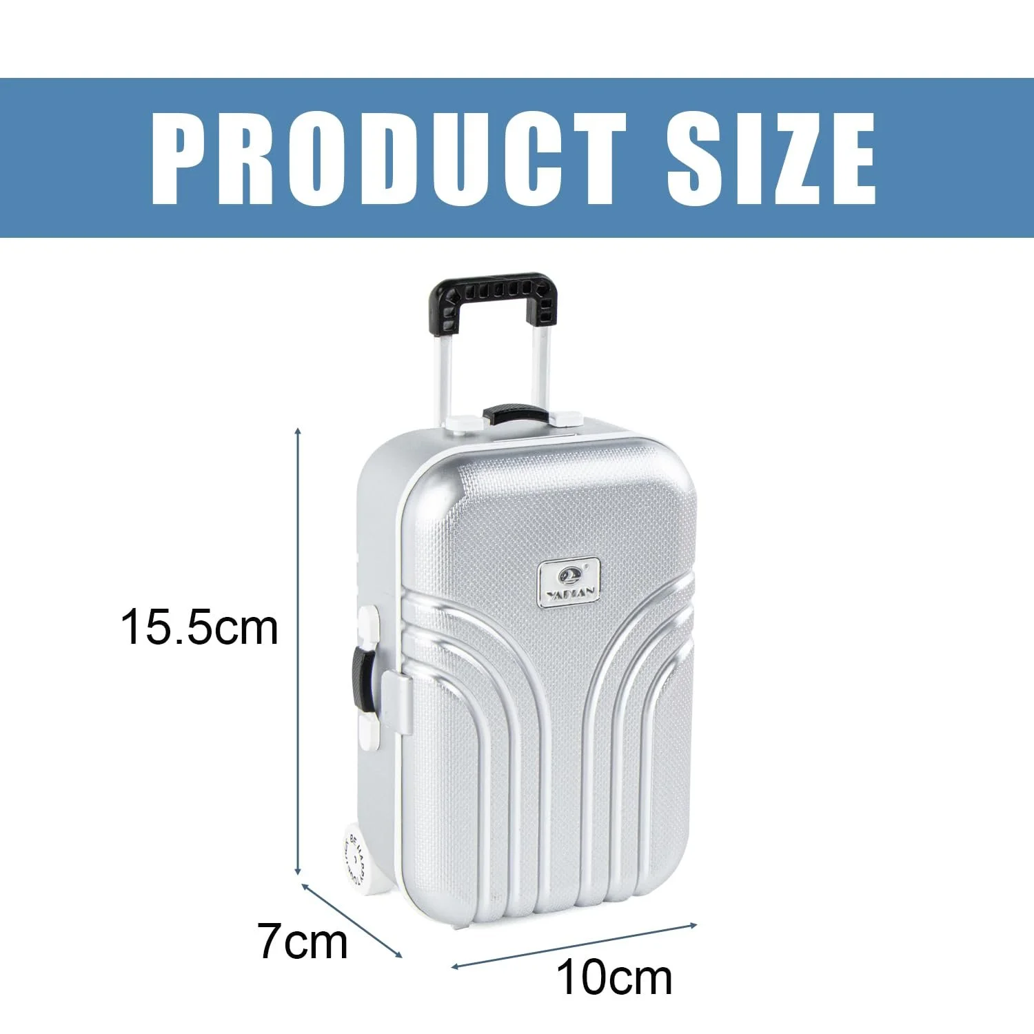 Скарбничка Creative Mini Small Trolley Luggage ABS Plastic, фото №2