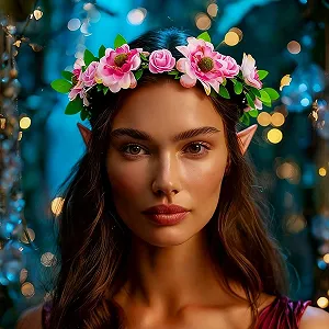 Венок из цветов Edary synthetic.ua - Фото 1