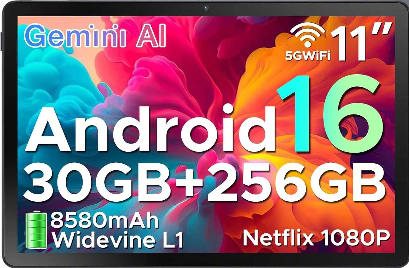 Планшет 11" DOOGEE U11 Pro 6+24/256GB 8 ядер Android 16 8580 mAh Черый, фото №1 Планшет 11" DOOGEE U11 Pro 6+24/256GB 8 ядер Android 16 8580 mAh Черый, фото №1