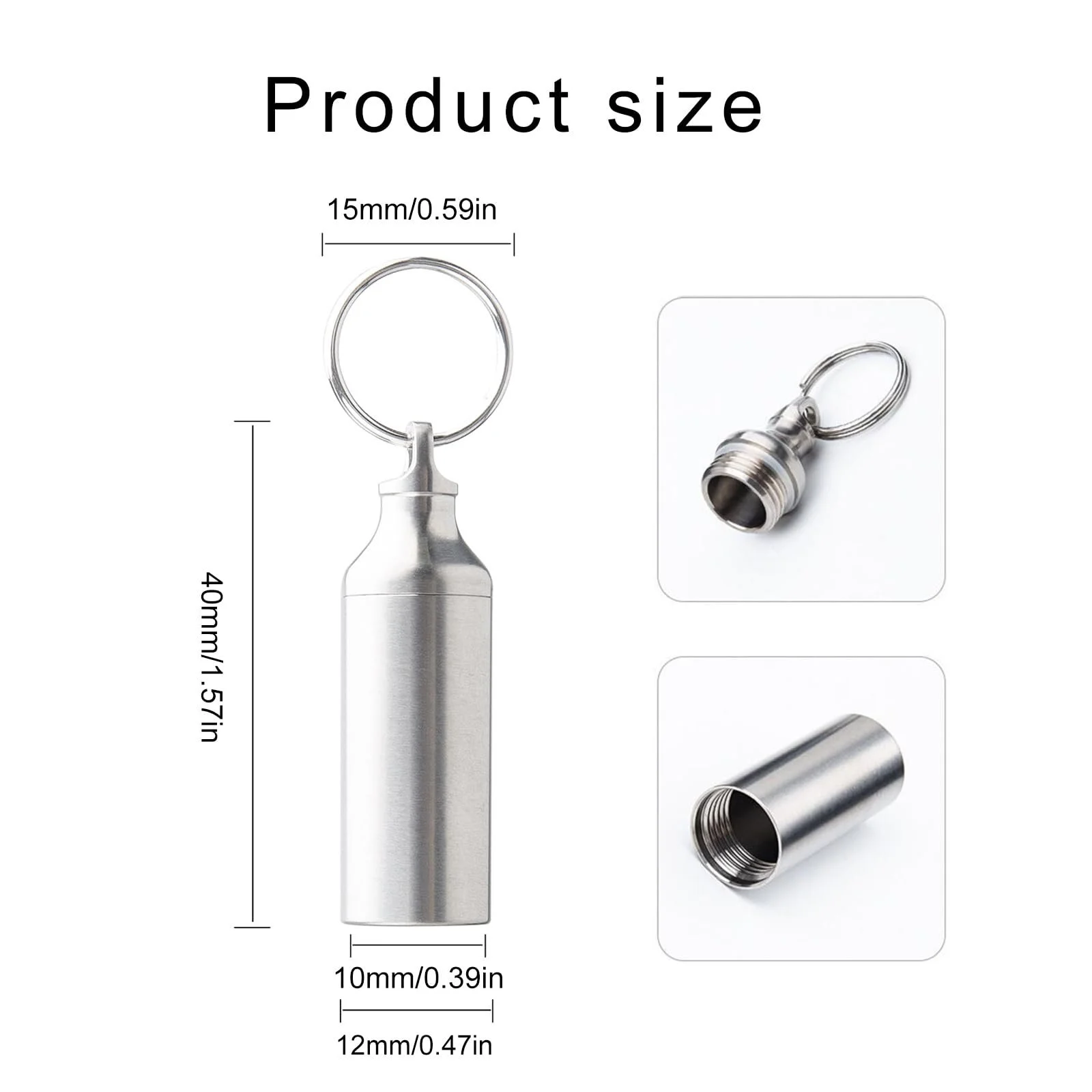 Аптечка TWEW маленька, водонепроникна, контейнер для ліків, сумка, для вулиці, кемпінгу, герметична для ліків, фото №5