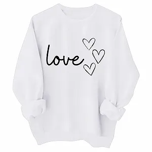 Світшот до Дня Святого Валентина 2026 для дівчат та дітей - Фото 1