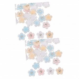 Украшения для ногтей Цветы FRCOLOR 2 шт. со стразами - Фото 1