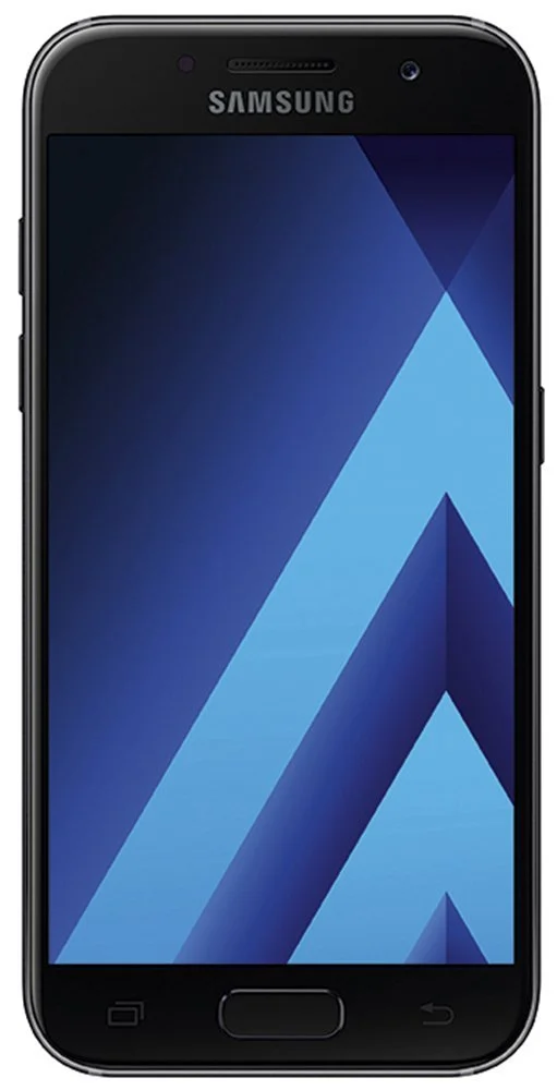 Смартфон Samsung Galaxy A3 (2017) SM-A320F 4.7 дюйма 12.04 см 16GB Android 6.0 Black, фото №1