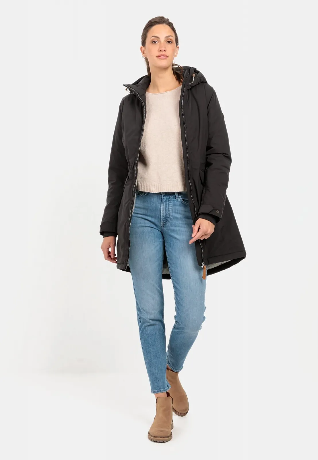 Жіноче функціональне пальто Camel Active з капюшоном, фото №5 Жіноче функціональне пальто Camel Active з капюшоном, фото №5