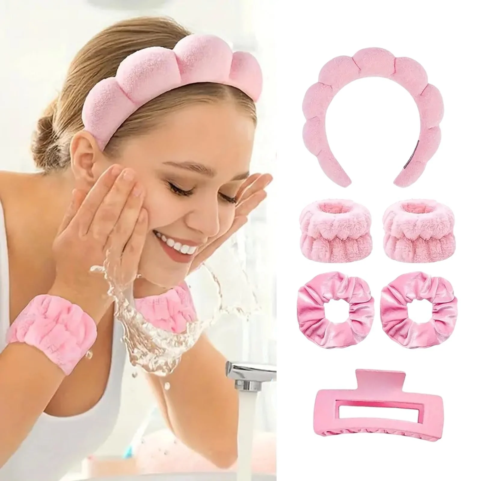 Обруч для волос Skincare, фото №6