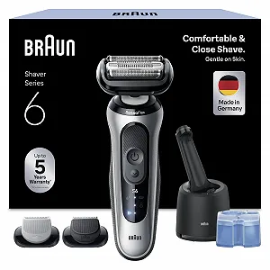 Електробритва Braun Series 6 62-S7650cc Silver - Фото 1