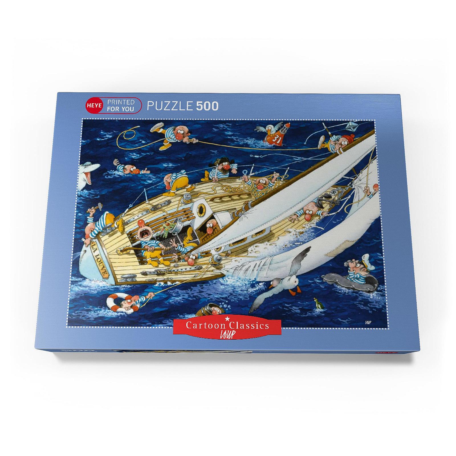 Пазл Heye Puzzle Cartoon Classics Jean-Jacques Loup - Sailors 500 деталей, фото №4