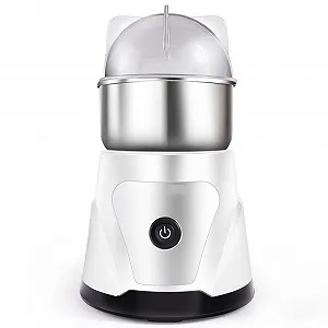 Електрична кавомолка портативна 4-лезова для кавових зерен, спецій, насіння, перцю, цукру, солі - Фото 1