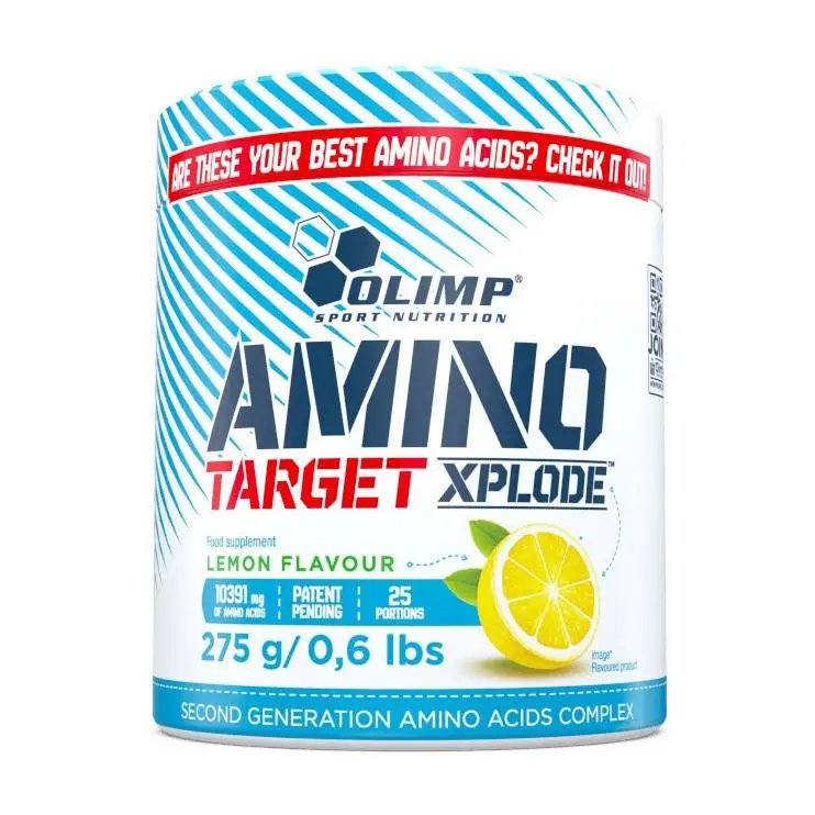 Аминокислоты Комплекс Amino Target Xplode 275 г lemon Олимп Польша, фото №1
