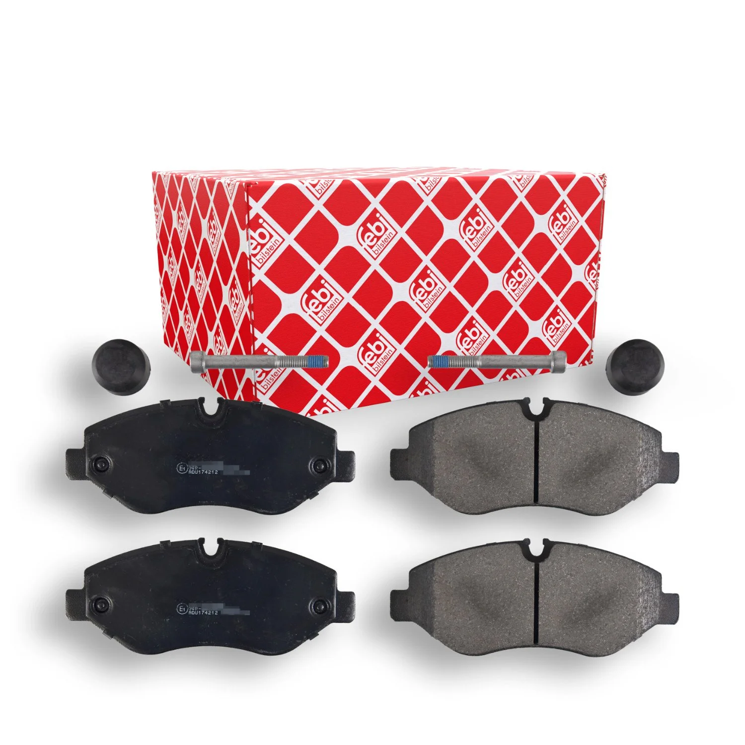 Комплект тормозных колодок FEBI BILSTEIN 16710 для MERCEDES-BENZ VW, фото №1