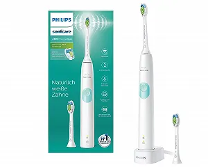 Електрична зубна щітка Philips Sonicare ProtectiveClean 4300 White and Mint Green - Фото 1