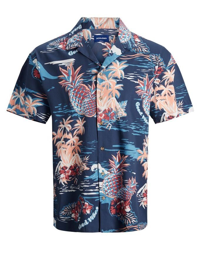 Рубашка Jack&Jones RESORT LTN 12187956 Ensign Blue L, фото №5