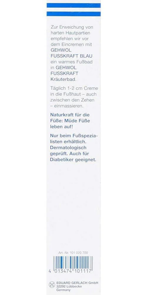 Крем для ног Gehwol Blue в тубе, 125 мл, фото №6