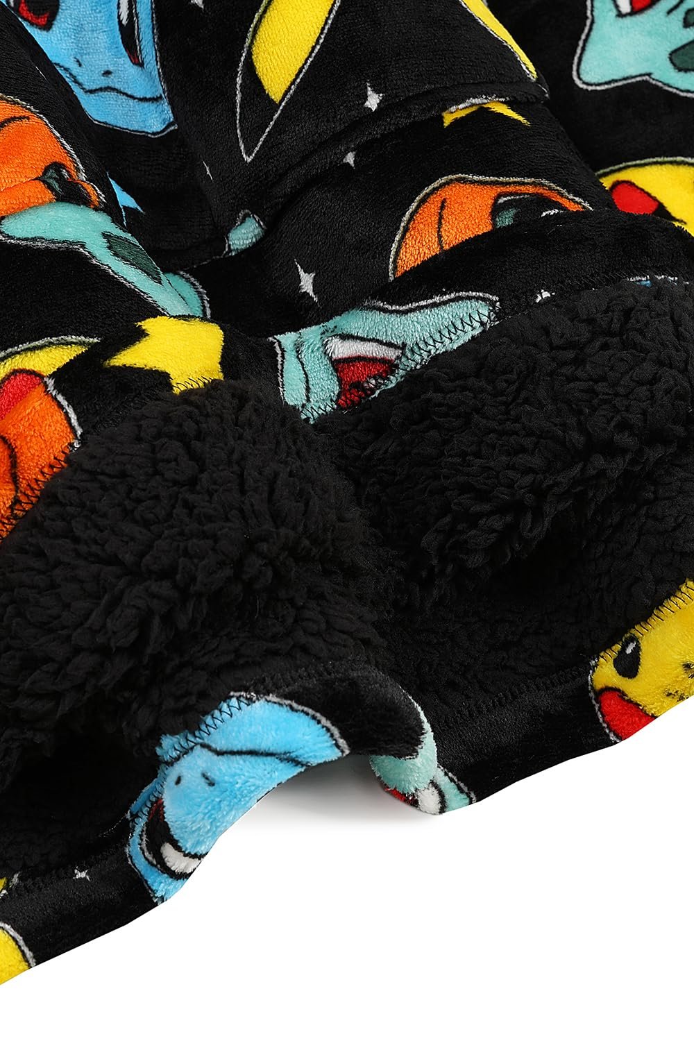 Худі Pokemon для хлопчиків і дівчаток, повністю на флісовій підкладці, фото №4