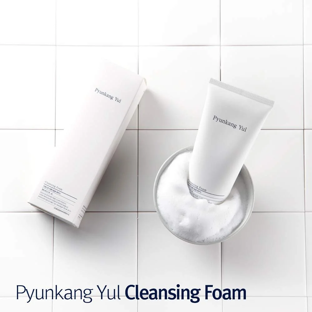 Пінка для вмивання Pyunkang Yul Cleansing Foam, щоденний засіб для обличчя для поглинання відмерлих клітин шкіри та забруднень з густою піною, фото №5 Пінка для вмивання Pyunkang Yul Cleansing Foam, щоденний засіб для обличчя для поглинання відмерлих клітин шкіри та забруднень з густою піною, фото №5
