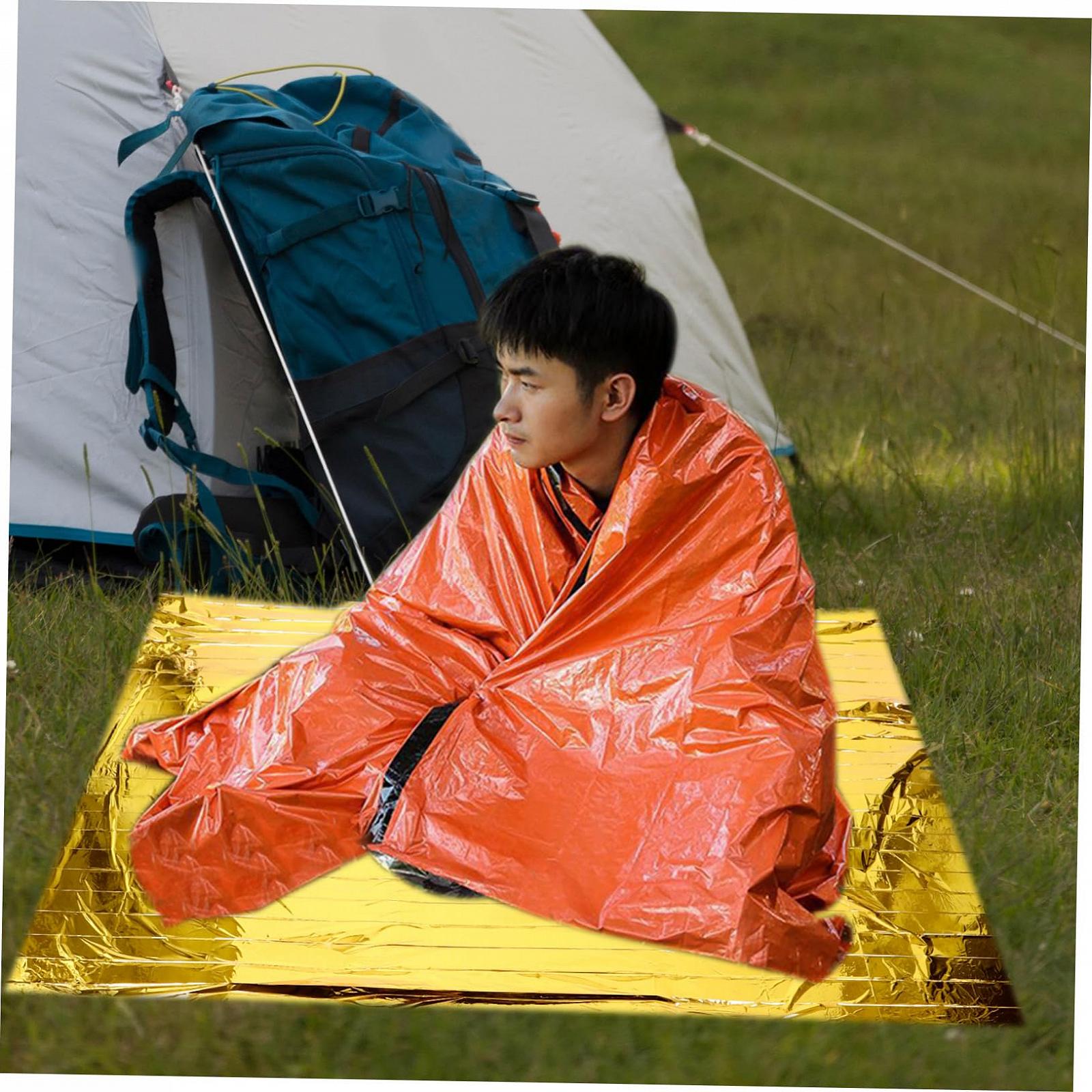 Комплект VANZACK 4 Спальний мішок Ковдра Тепла Алюмінієва, фото №3