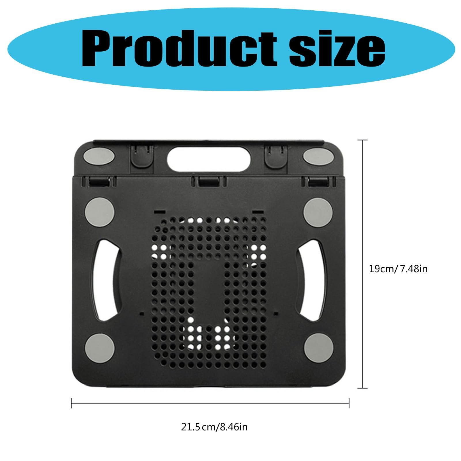 Подставка для ноутбука Эргономичная Регулируемая Складная Вращающаяся для встреч, фото №4