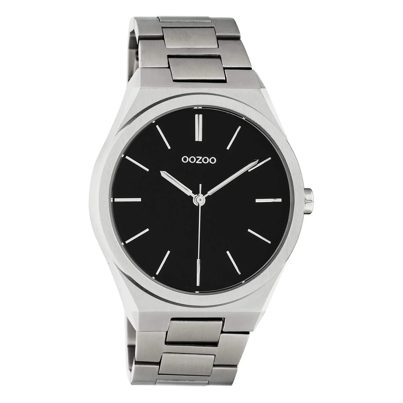 Унісекс годинник Oozoo з ланковим браслетом з нержавіючої сталі 40 мм, фото №1 Унісекс годинник Oozoo з ланковим браслетом з нержавіючої сталі 40 мм, фото №1