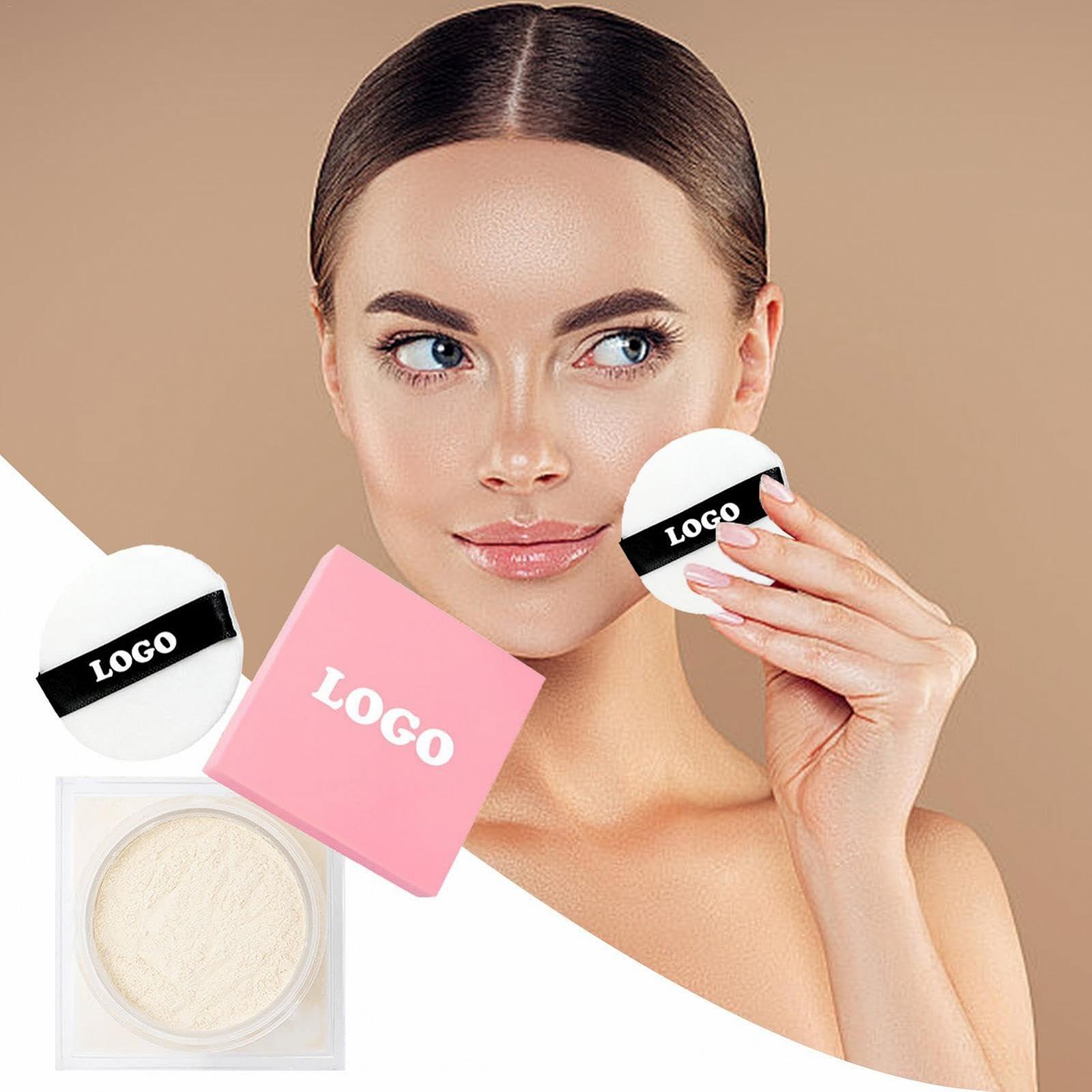Пудра Allaura Beauty Blurring Setting 15 г Розовая Рассыпчатая Водостойкая с Контролем Жирности для Лица, фото №5
