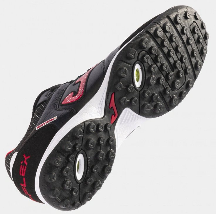 Сороконожки Joma TOP FLEX 40 Черный, Бордовый, фото №5