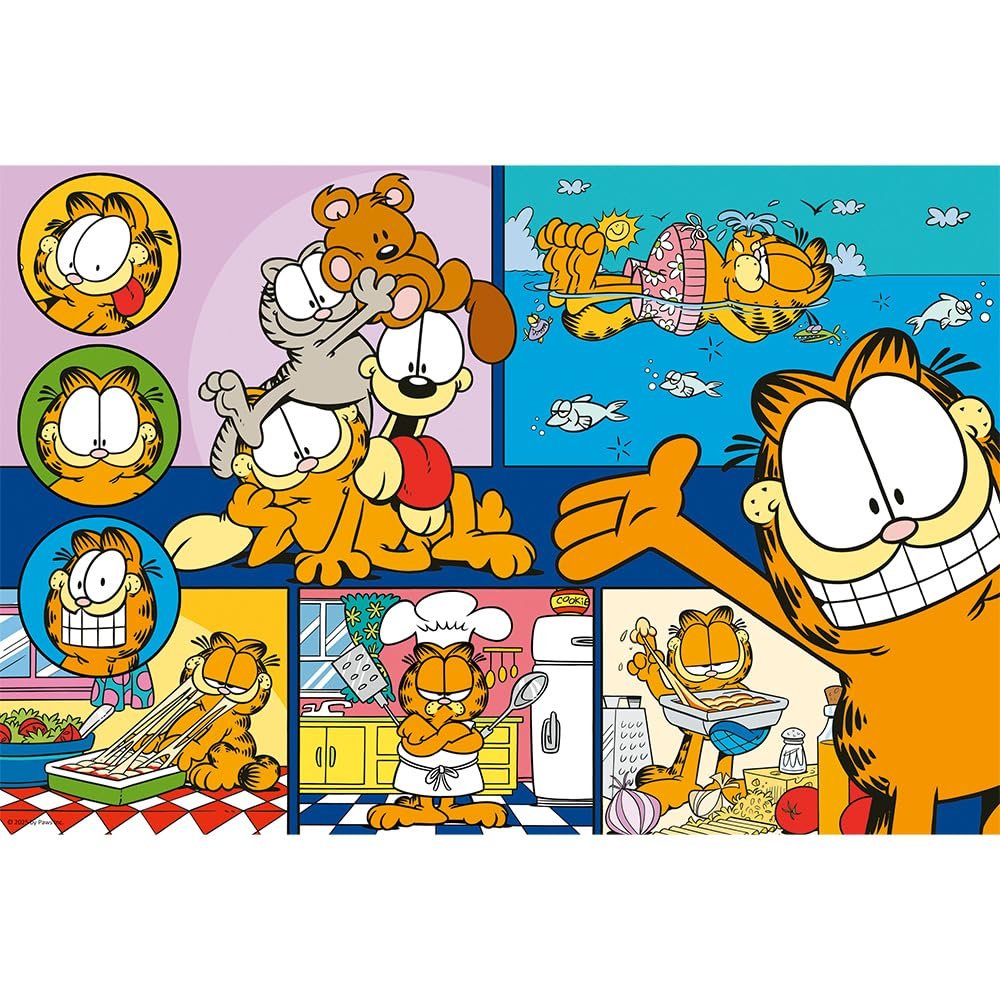 Пазл Trefl Garfield Ленивый Гарфилд 100 элементов, фото №2 Пазл Trefl Garfield Ленивый Гарфилд 100 элементов, фото №2